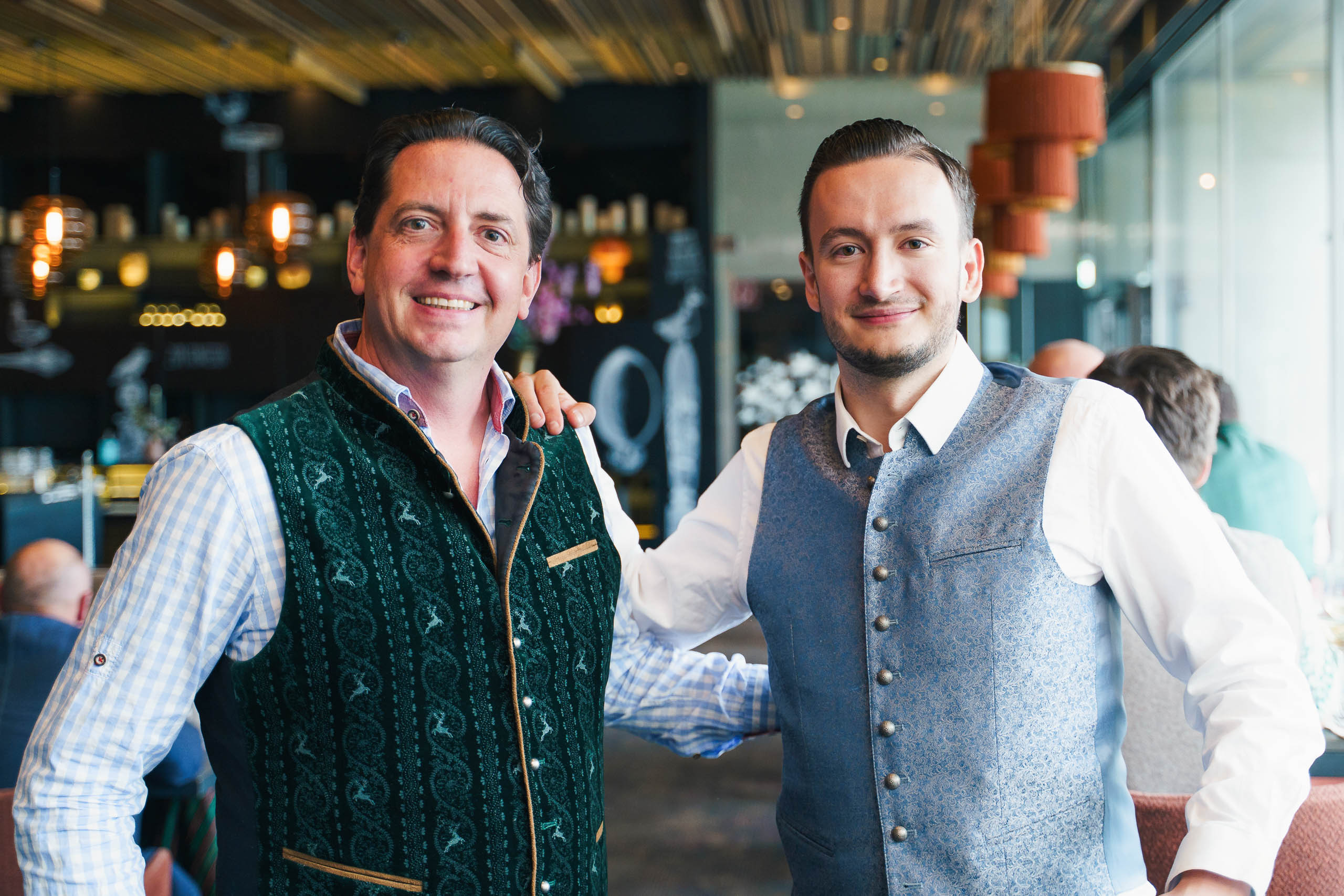 Freundschaftliches Bild St. Veit Aiola im Schloss Grawe 2025