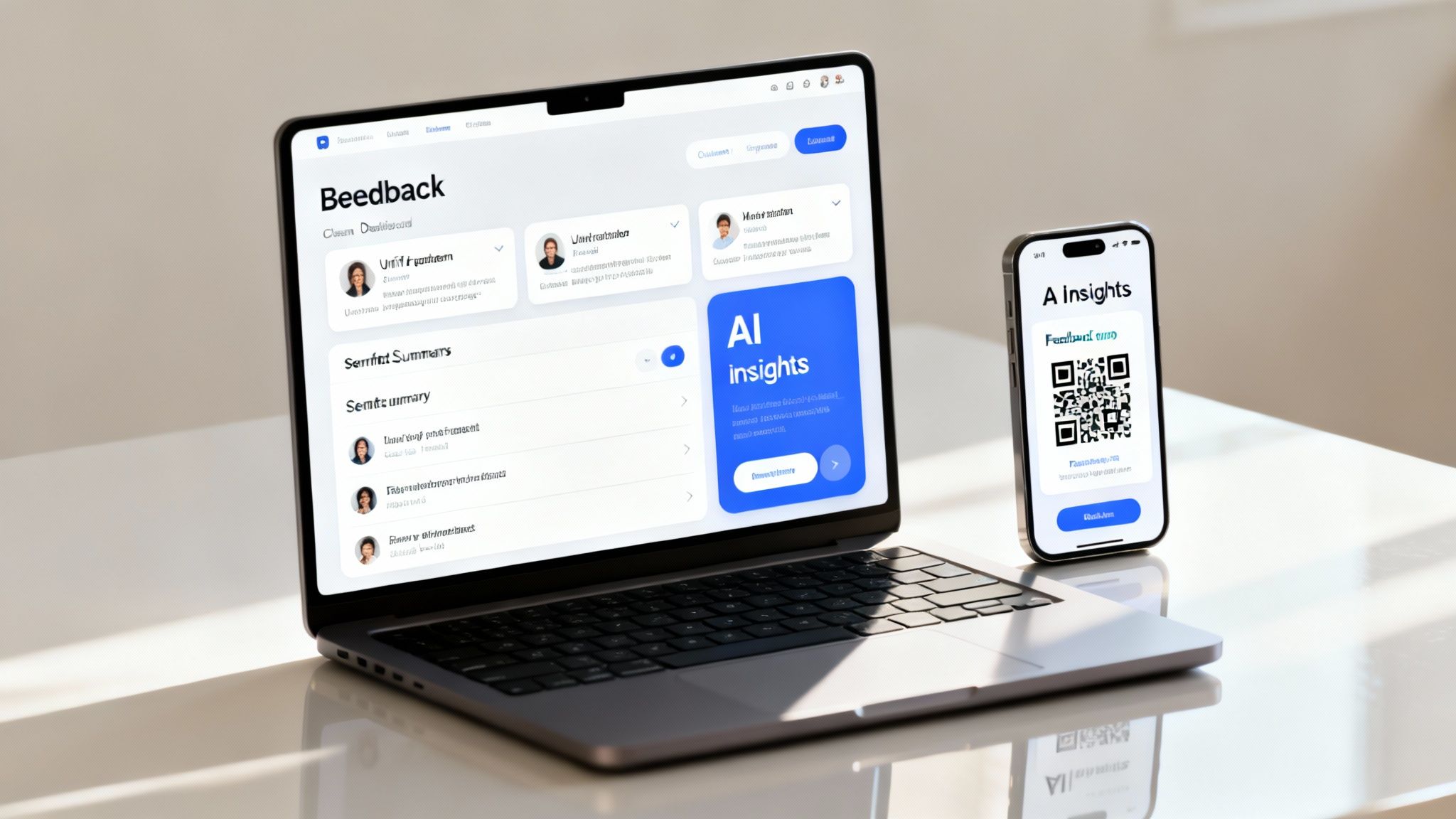 A healthcare professional analyzing patient journey data on a digital dashboard.