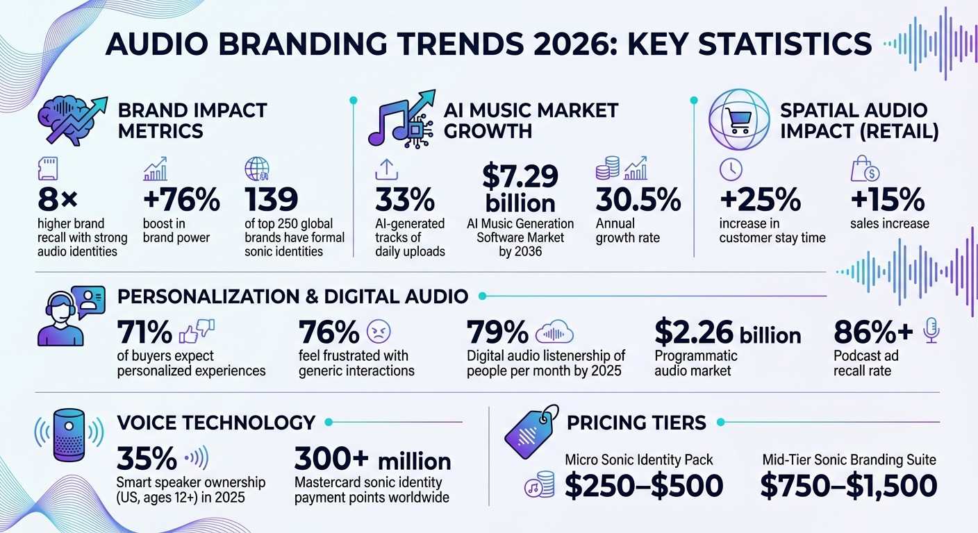 Audio Branding Statistics and Market Growth 2026