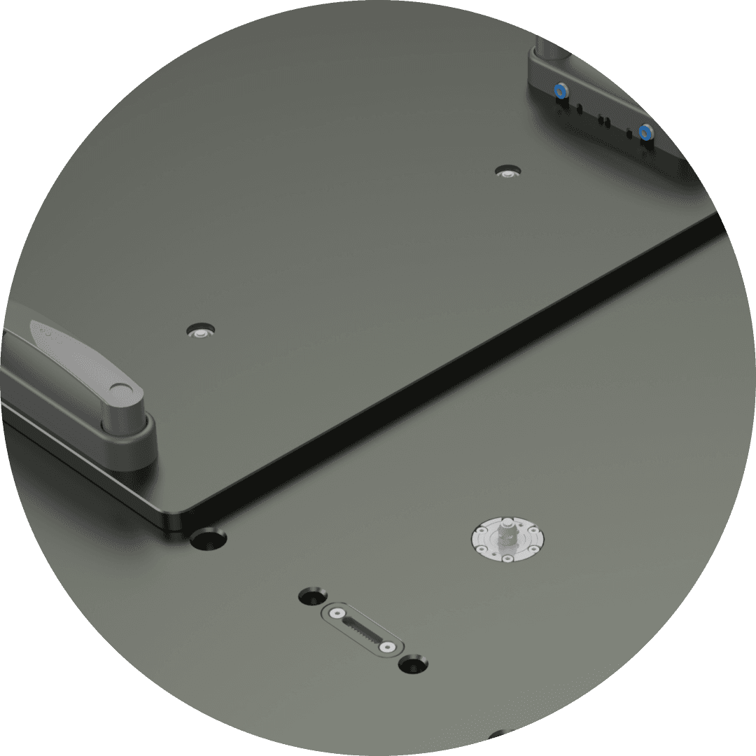 Quick setup worktable