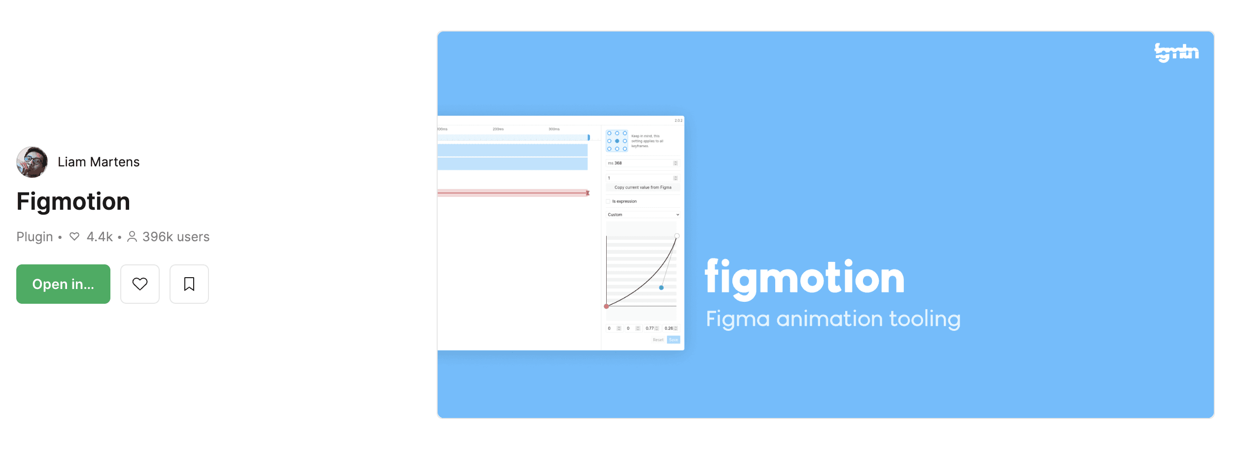 Figmotion  plugin Figma community