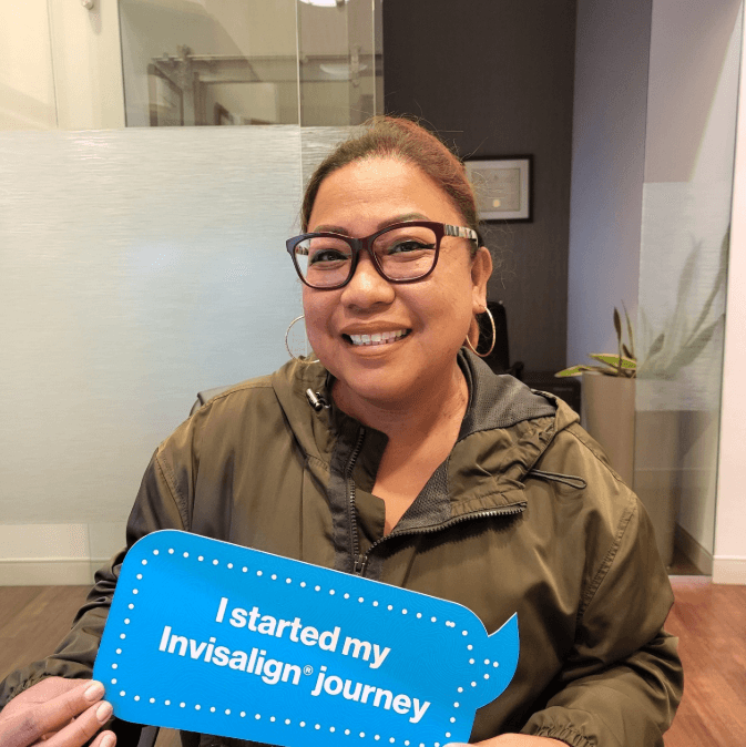 Adult Invisalign Patient at ScarboroSmiles in Scarborough, ON | Best Invisalign provider in Scarborough, ON.