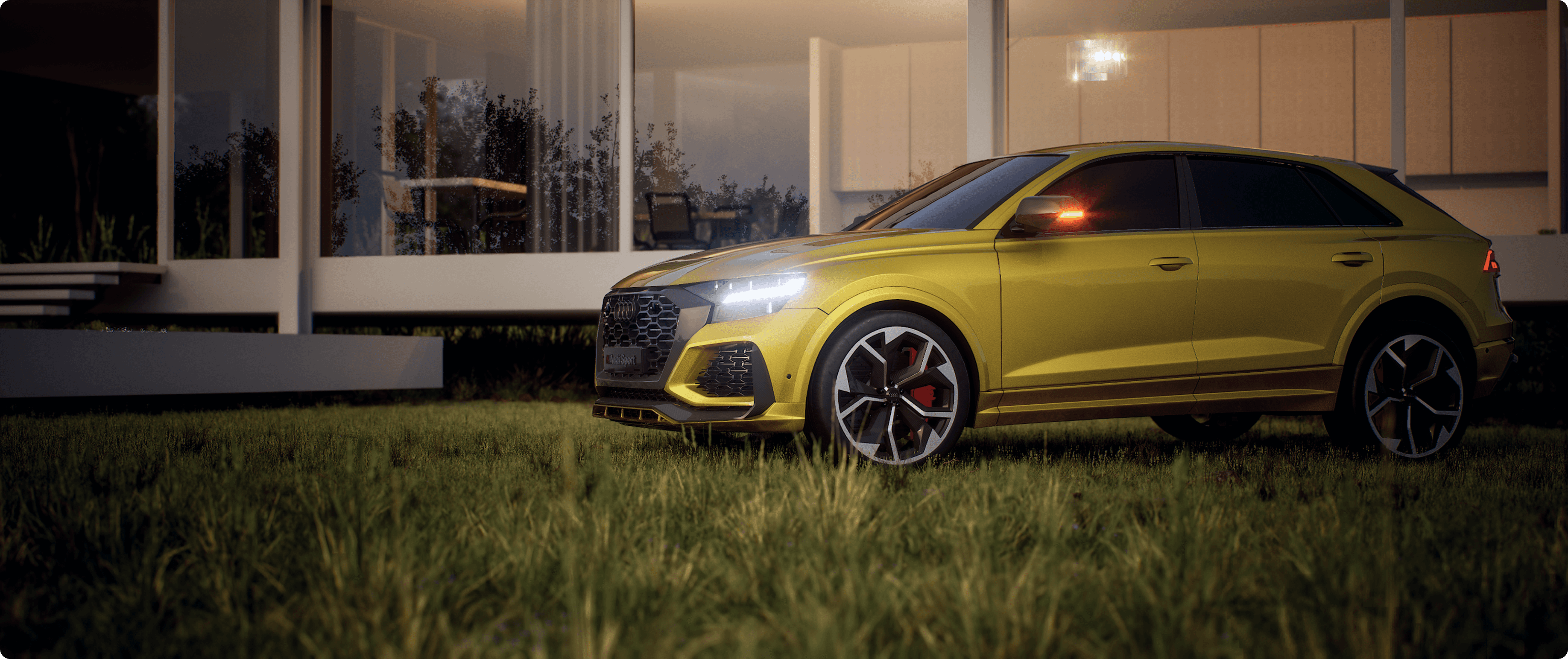 A thumbnail of Audi RSQ8 project link to theCraftiqs website 