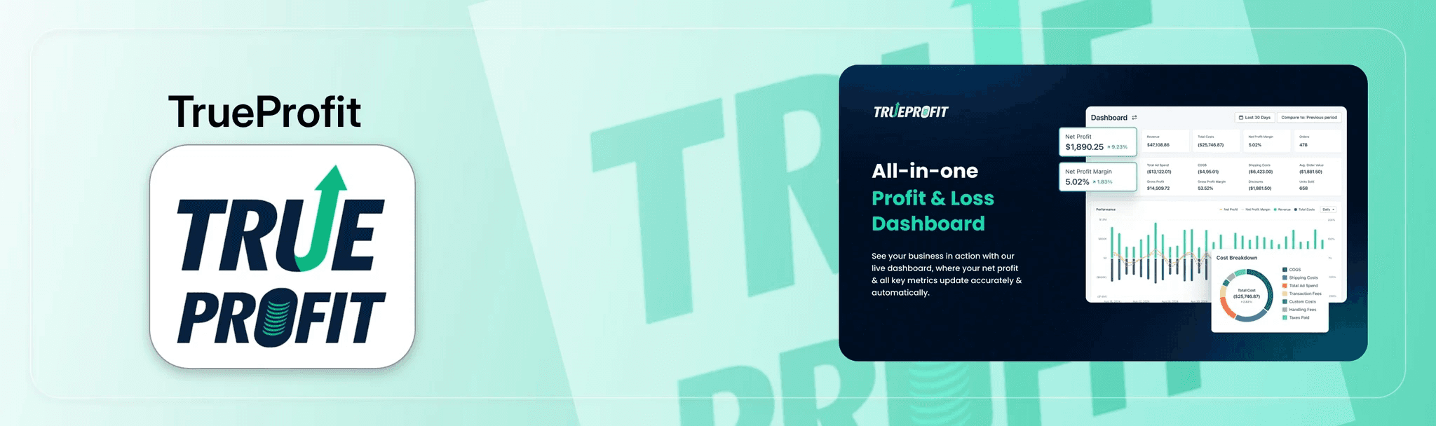TrueProfit Shopify Analytics Tools