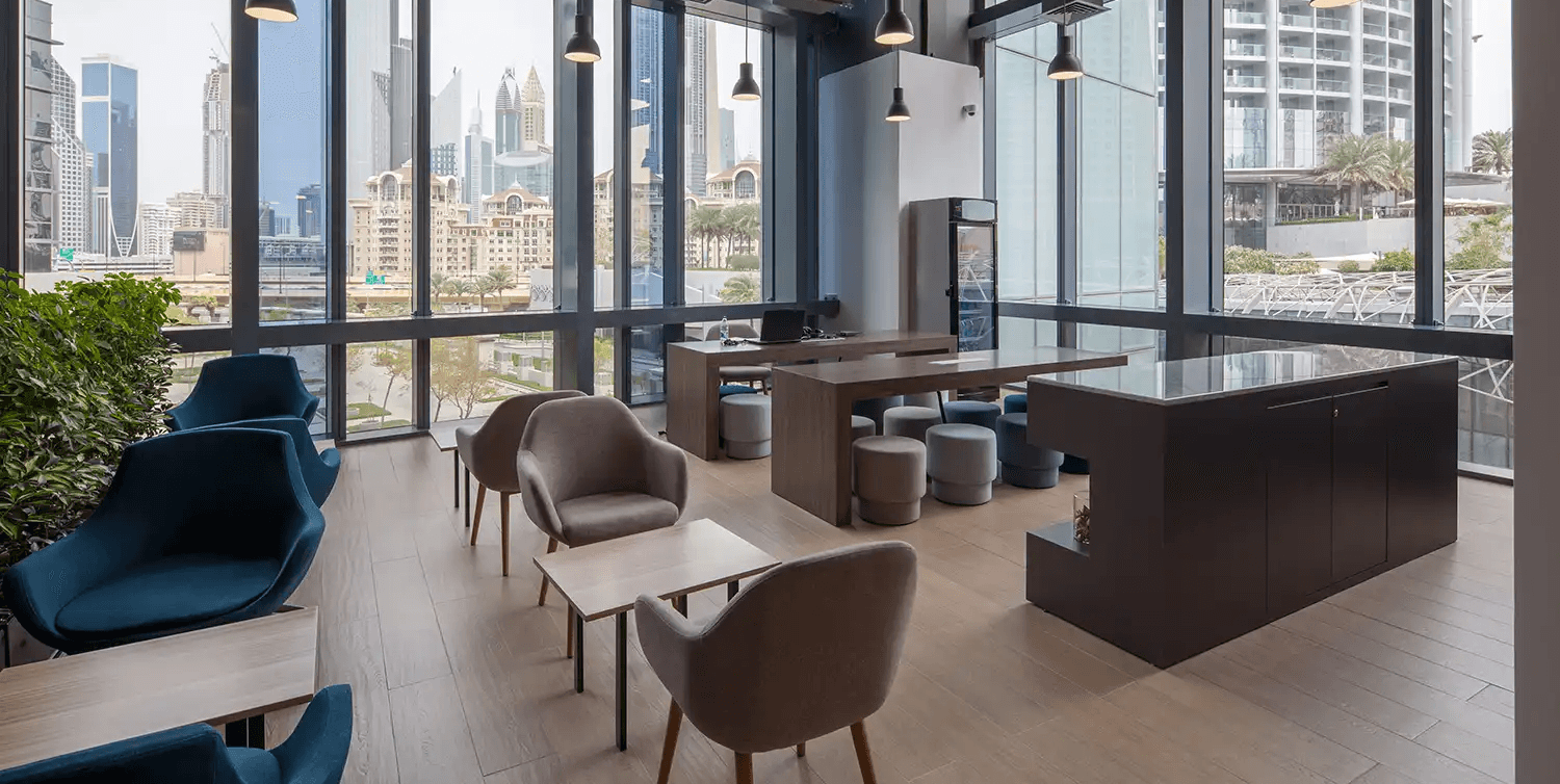 Corporate meeting and collaboration space in Dubai
