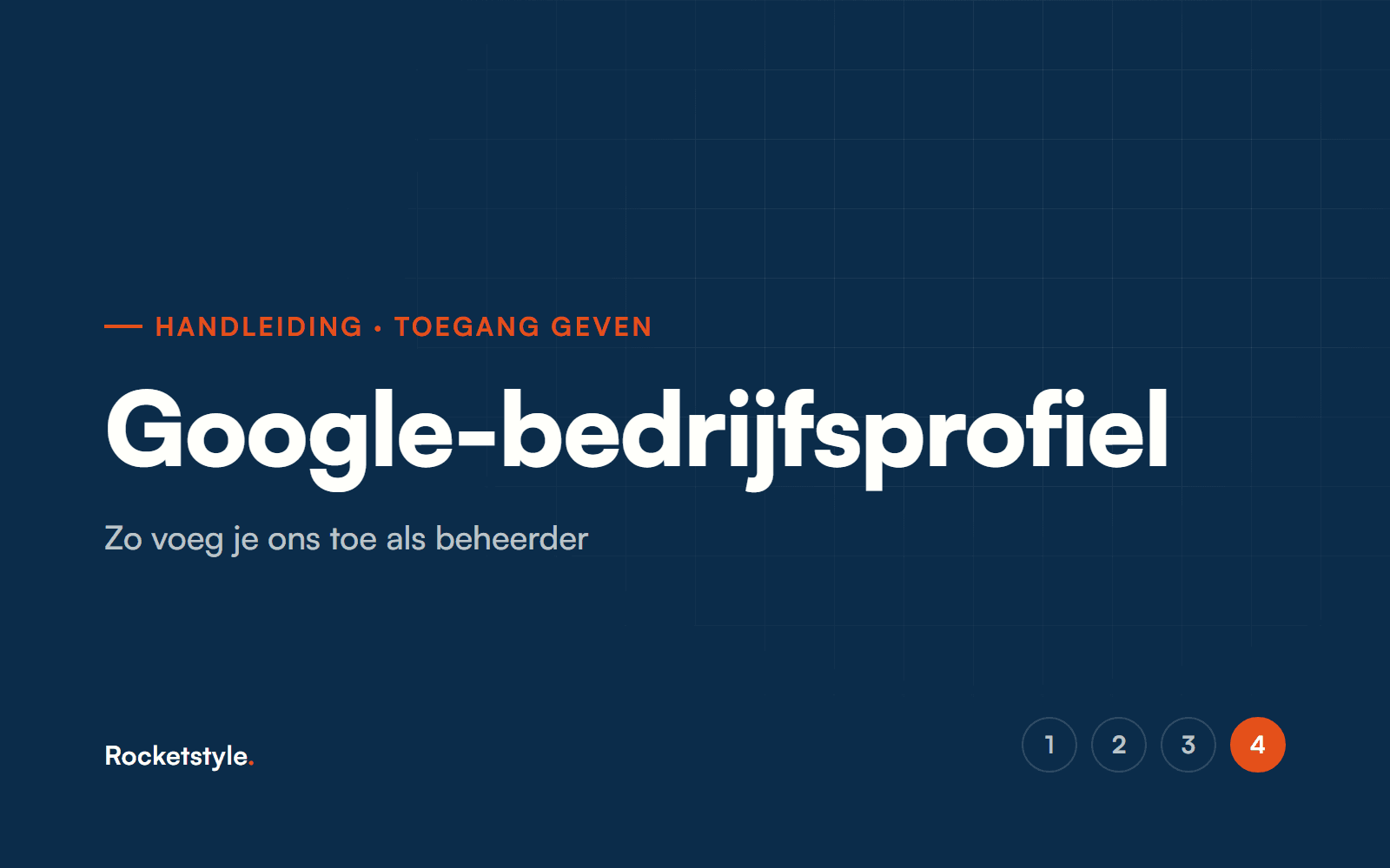 Handleiding: iemand toevoegen aan je Google-bedrijfsprofiel