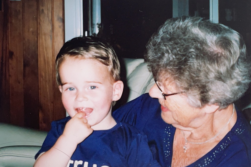 Een babyfoto van Jannes
