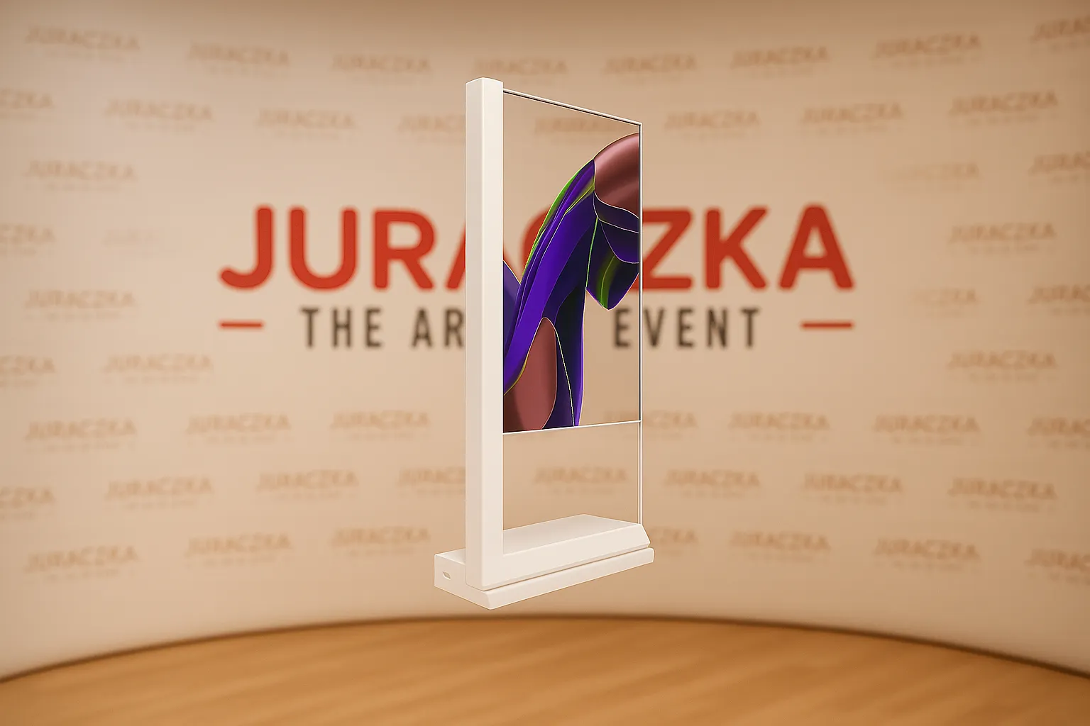 55 Transparent OLED Screen - Juraczka The Art of Event