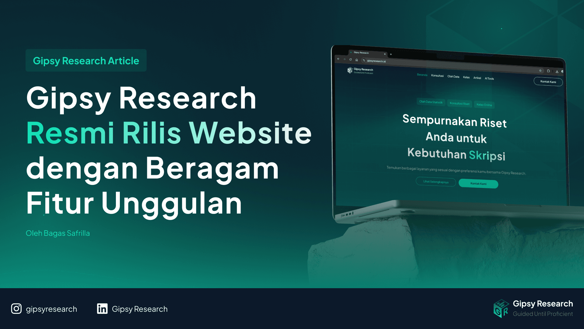 Thumbnail Gipsy Research Resmi Rilis Website dengan Beragam Fitur Unggulan