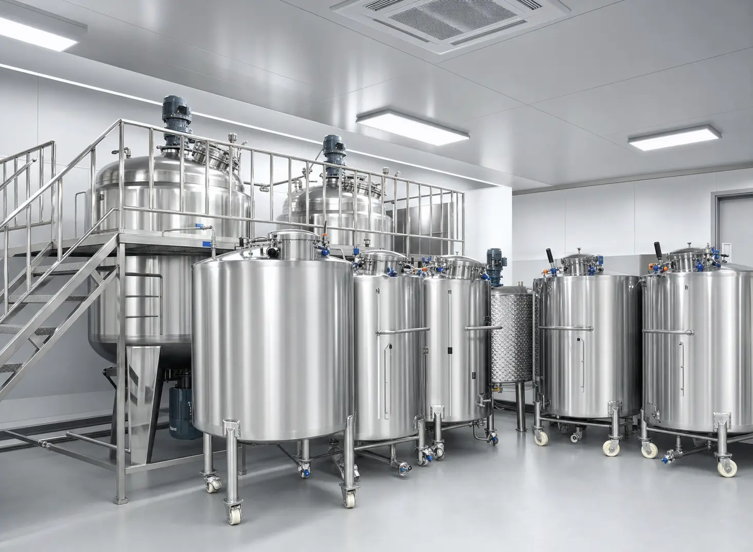 A wide view of SIHCYUAN's sterile and modernized production workshop, compliant with international manufacturing standards.