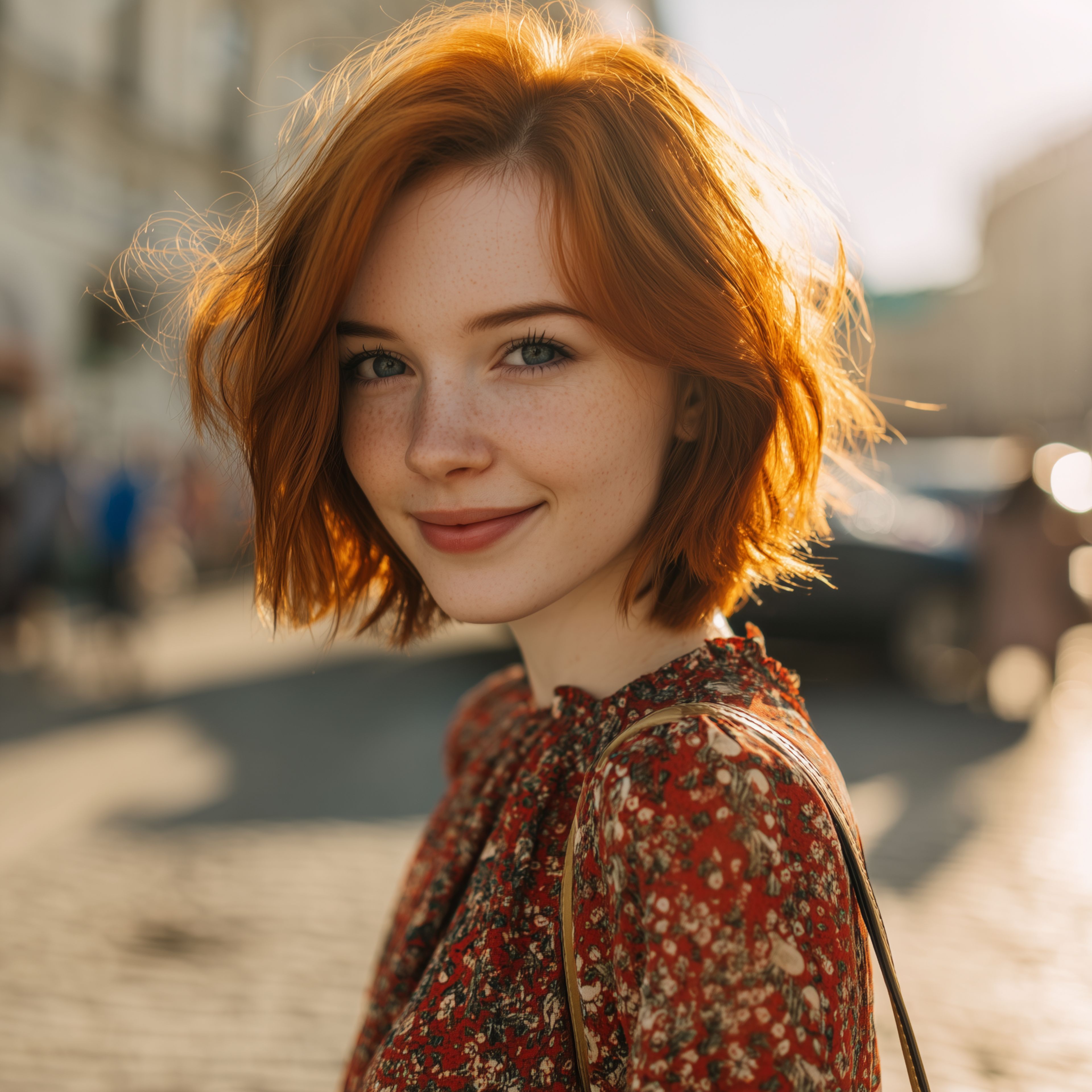 Woman in Focus Image