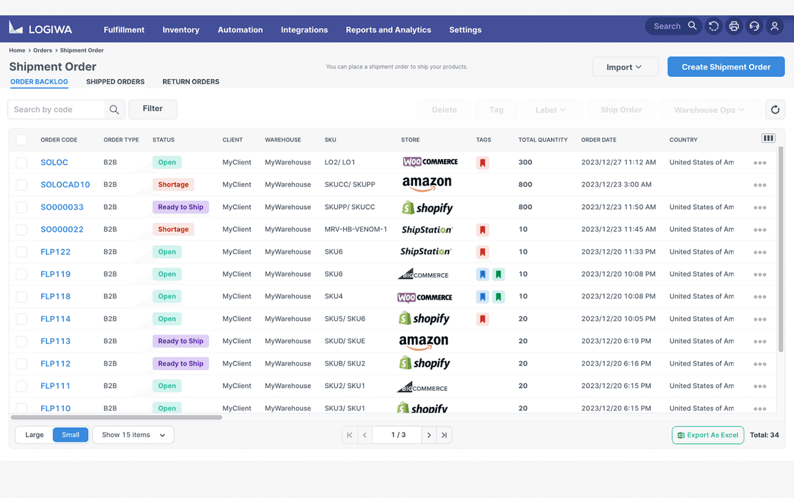 Logiwa for warehouse inventory management&nbsp;