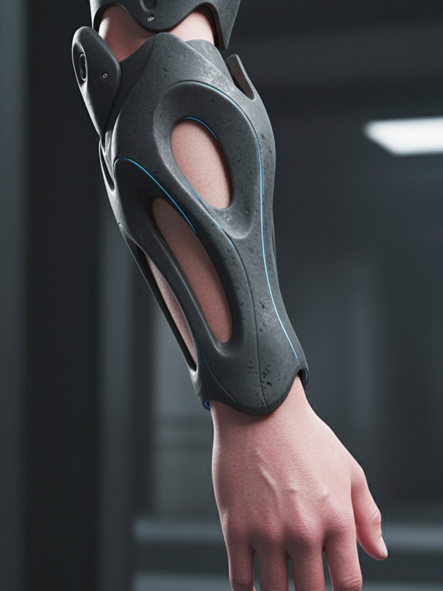 black laptop computer on white table