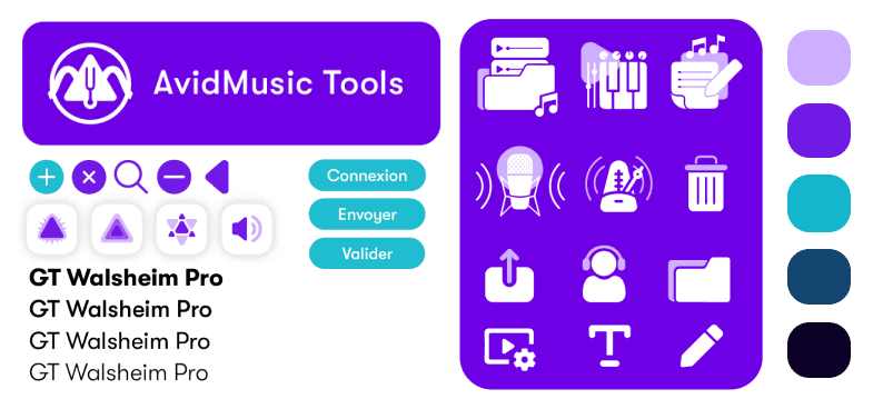 Brand Board avid music tools