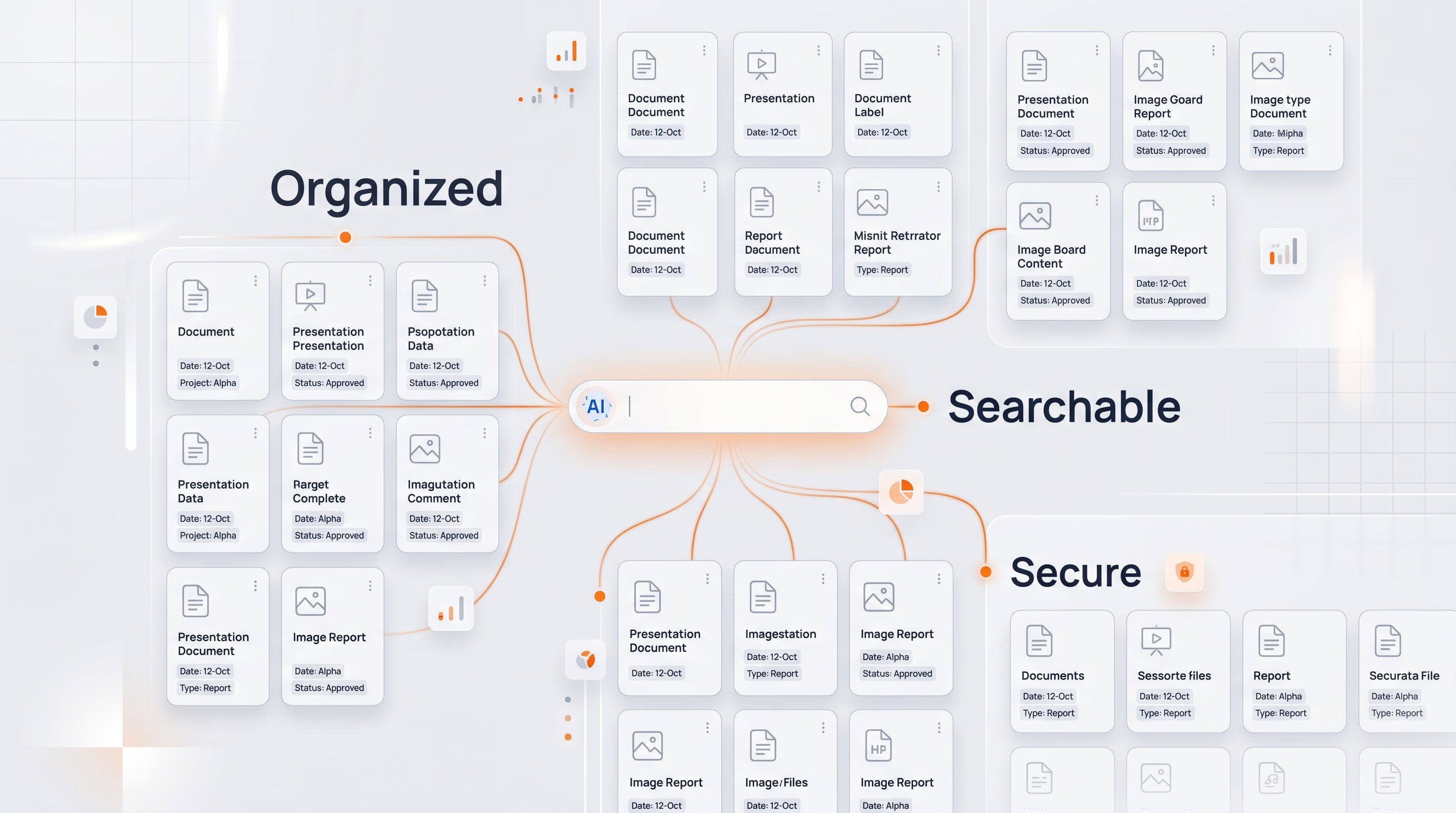 Ilustrasi metadata yang baik membuat data bisnis lebih terorganisir, mudah dicari, dan aman.
