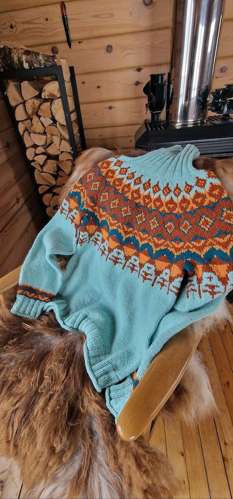 Matoaka Circular yoke knitting pattern, photo 2