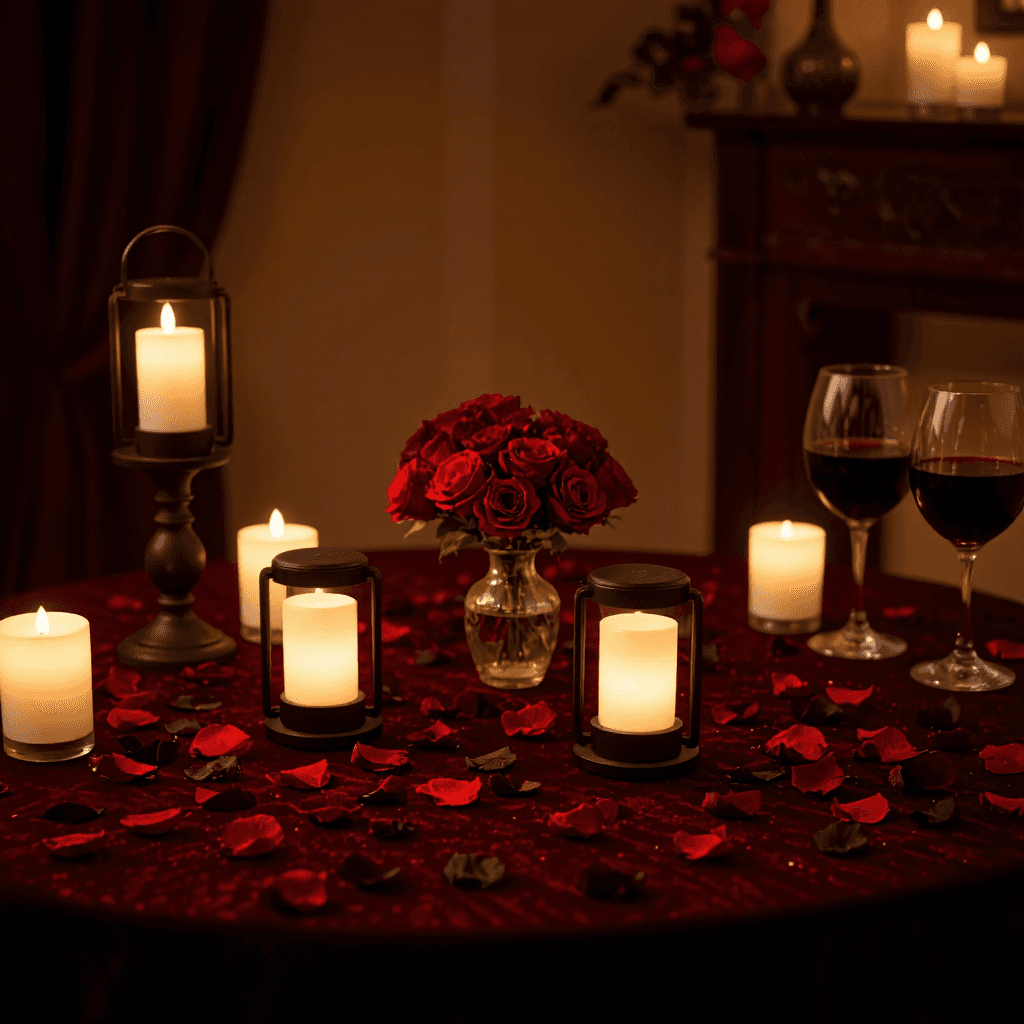 product photography of portable LED lanterns