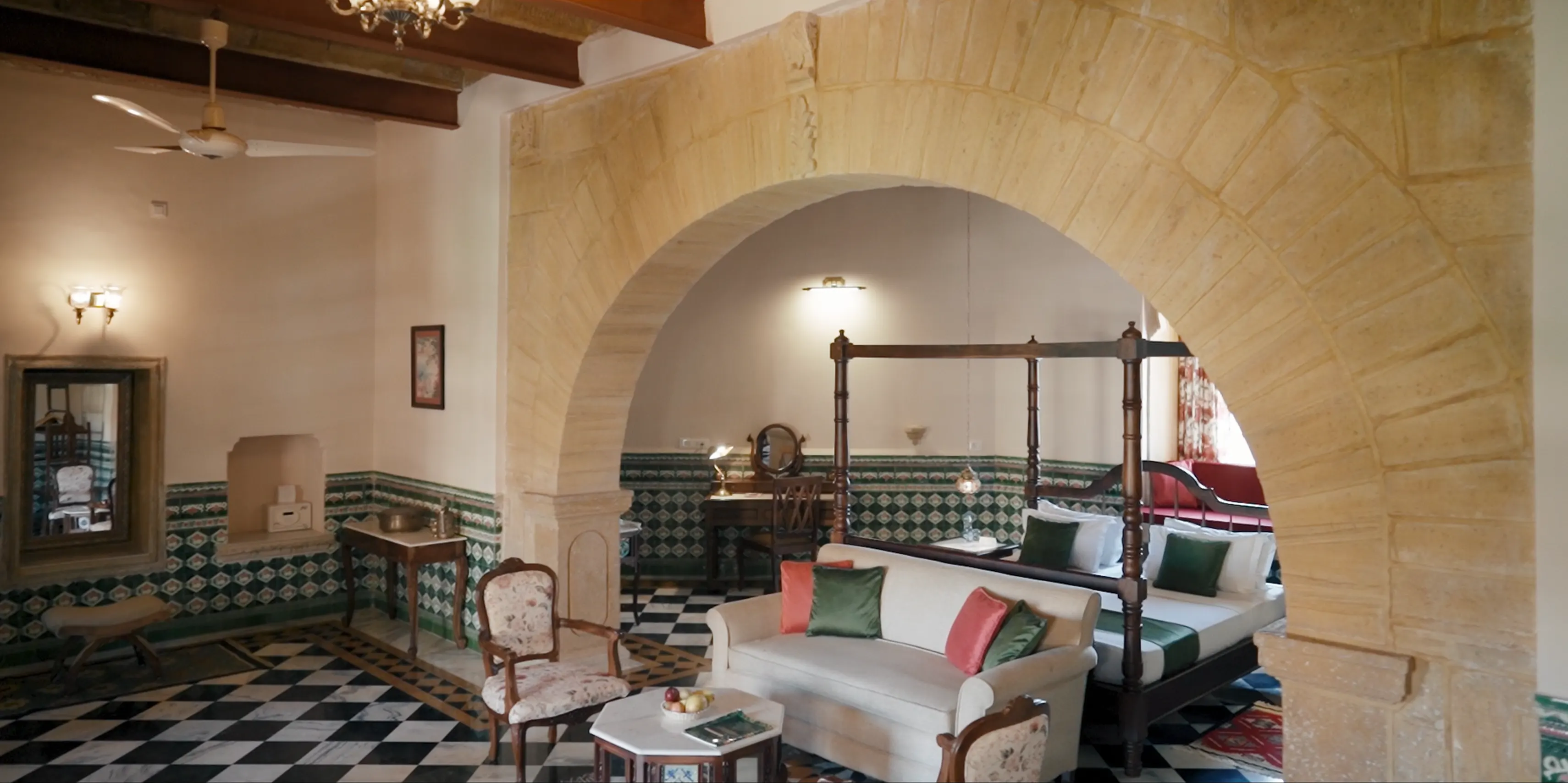 Film still from Mohangarh Fort, Jaisalmer — architecture film by Tushar Rajpurohit