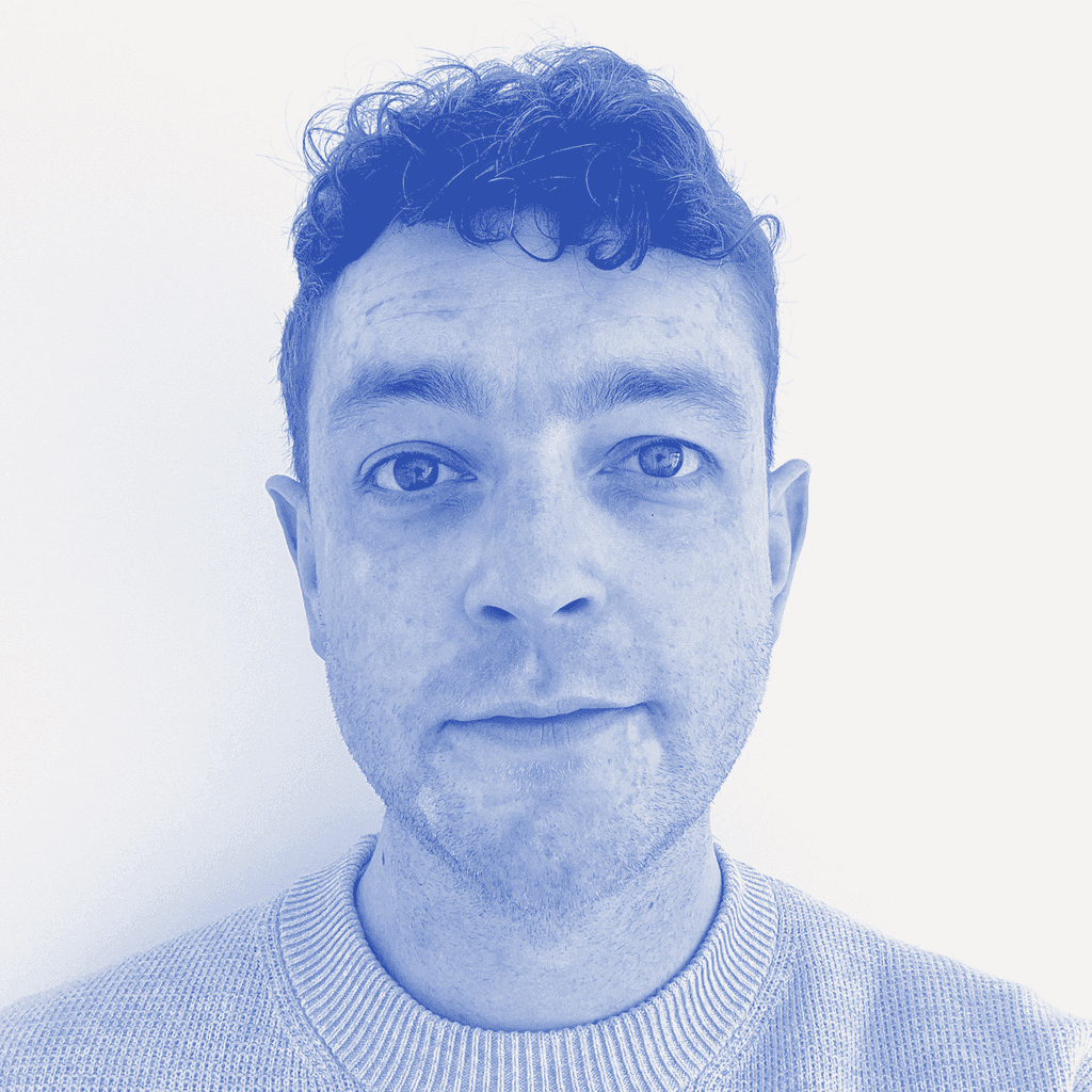 A portrait of Neil Guerin, a co-founder / producer at Miracle Pictures and link to his bio