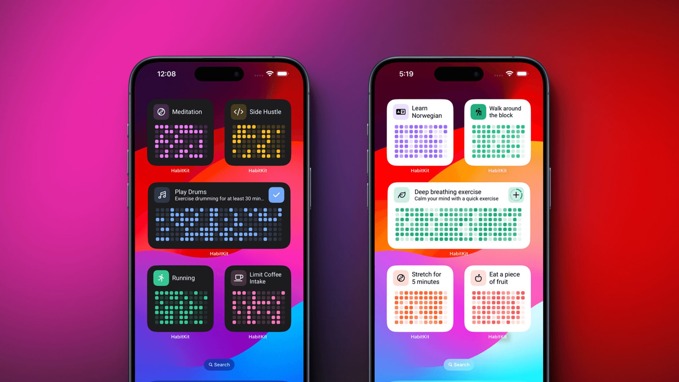 HabitKit screenshot