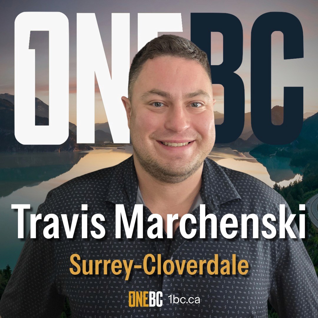 Travis Marchenski, OneBC Candidate
