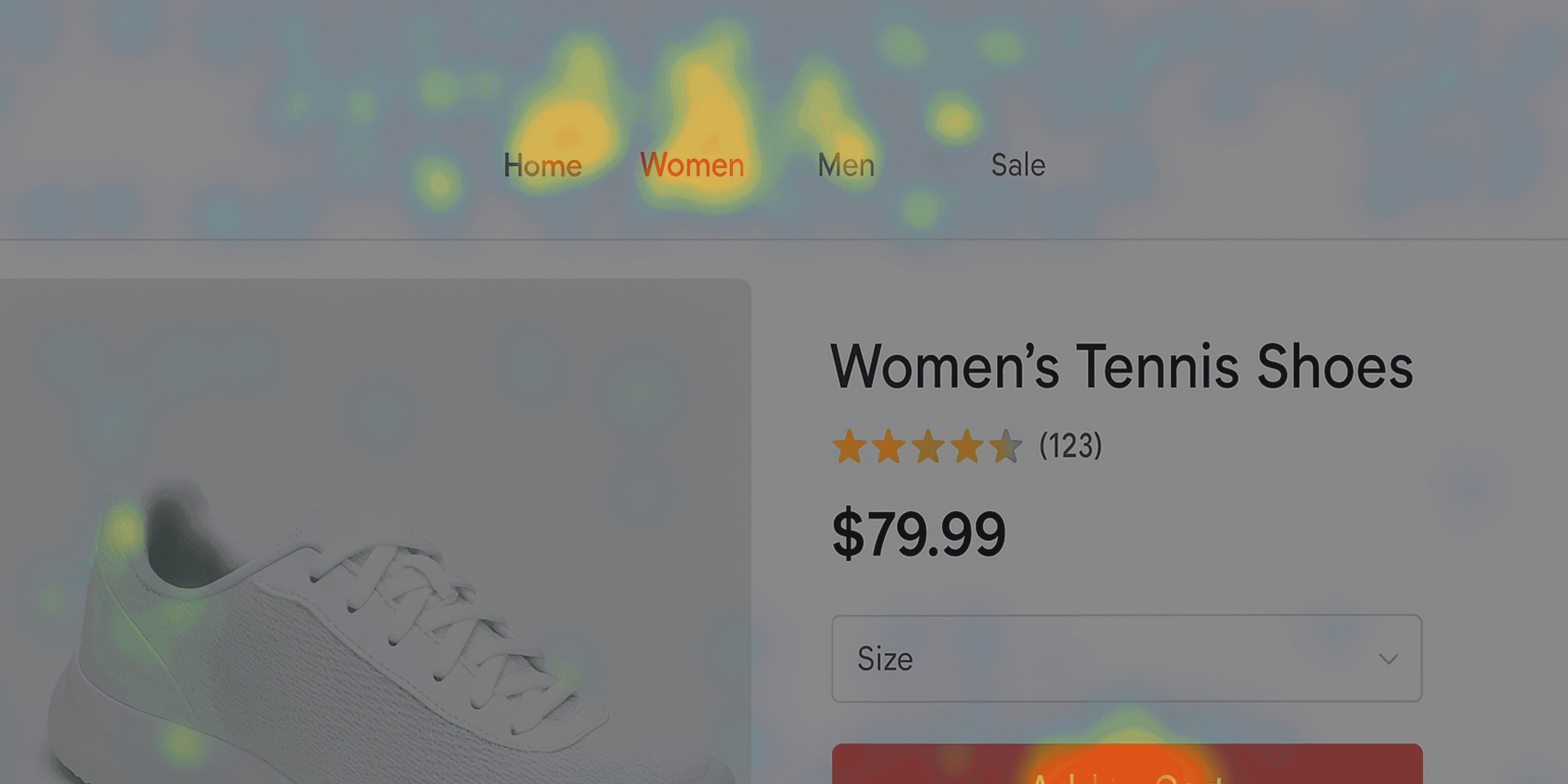 Click Heatmap Gapped List Pattern