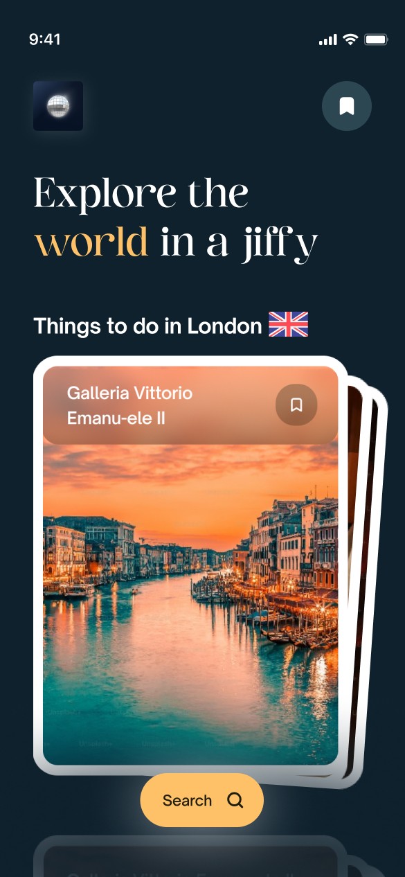 Travel app image