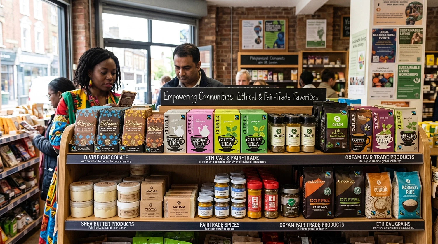 Ethical and fair-trade products popular with UK multicultural consumers