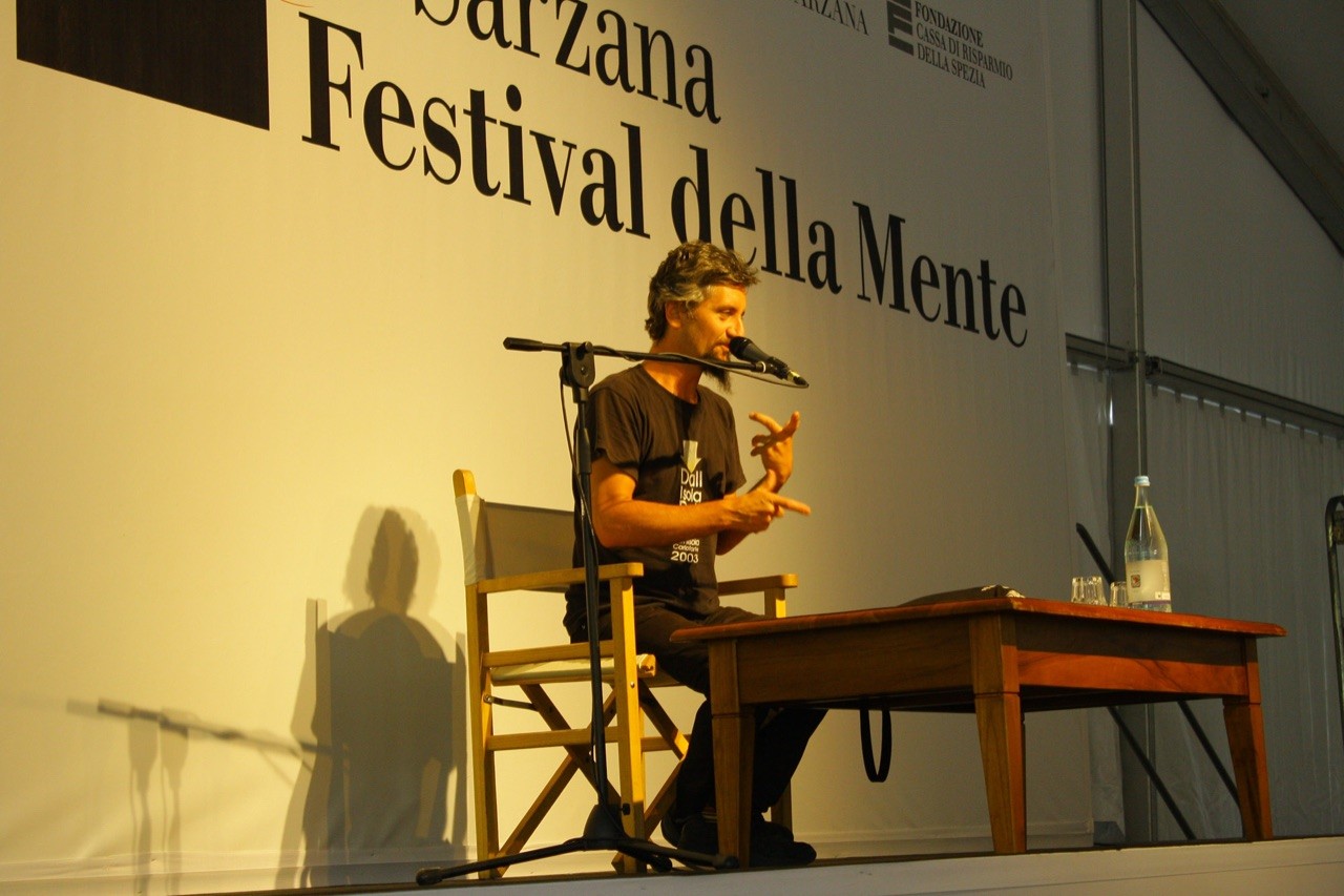 Ascanio Celestini al Festival della Mente, 2012.