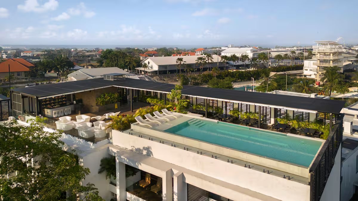 A 1-bedroom villa in a complex in Berawa, Canggu, located just 5 minutes from Batu Belig Beach