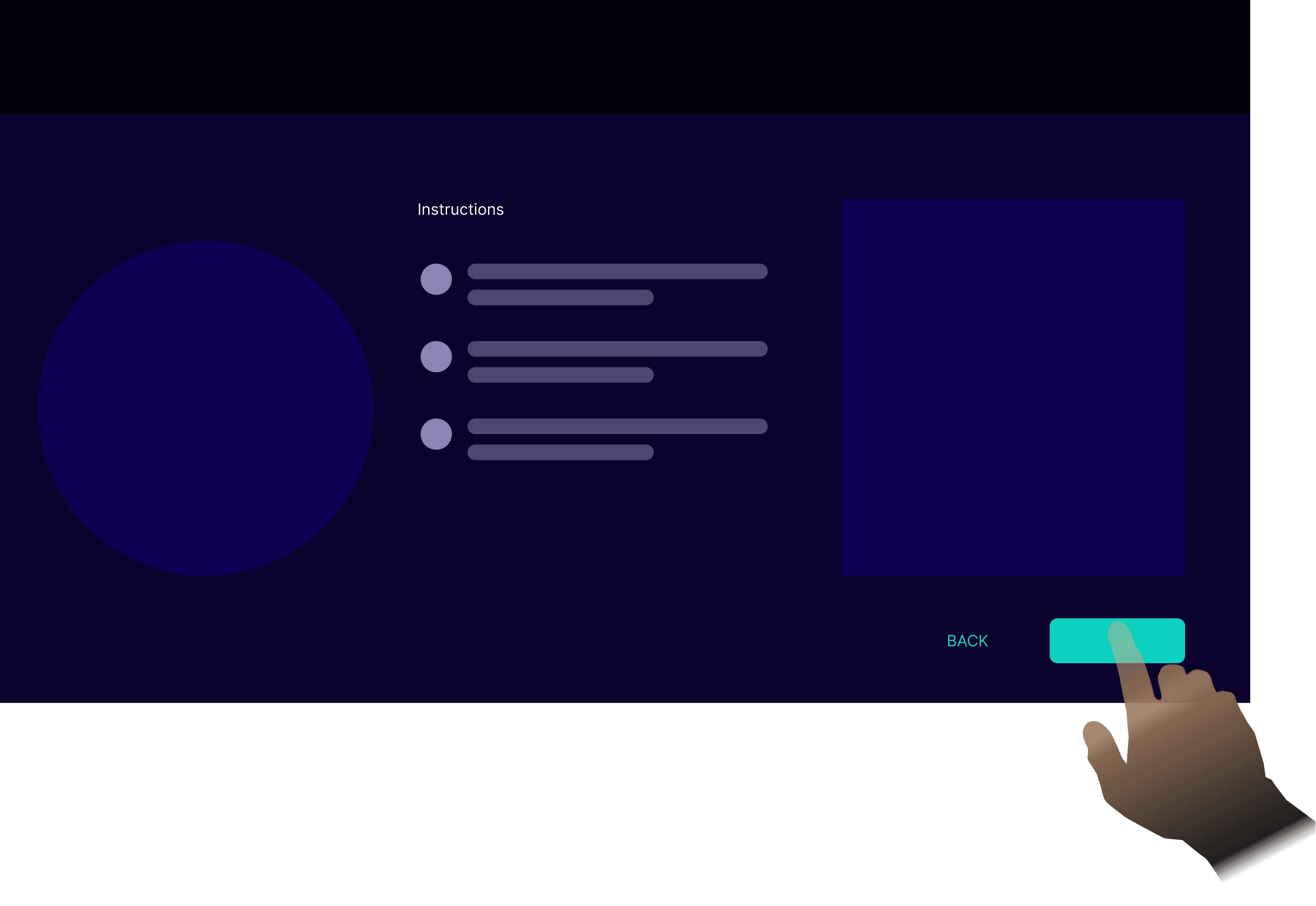 App screen - "Shipping details"