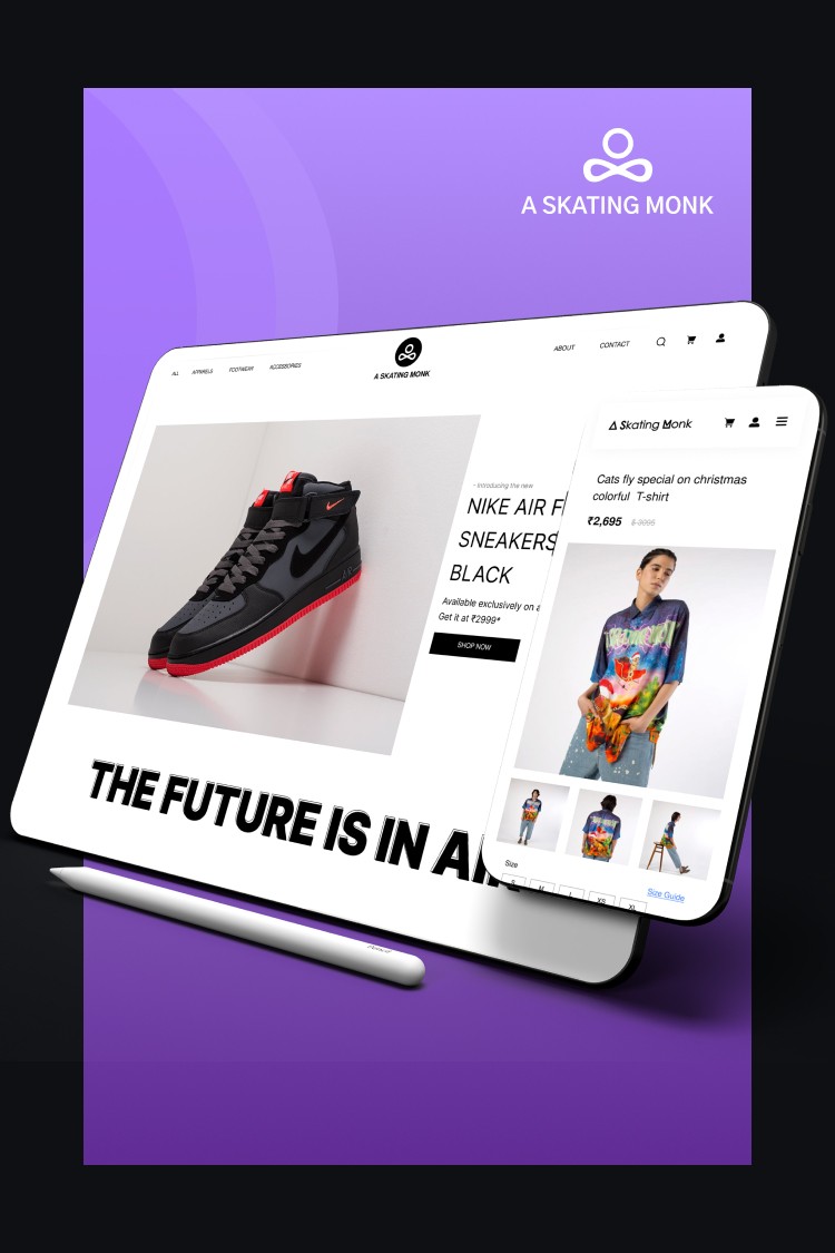 Snapshot of Life Designer's e-commerce website, blending functionality with aesthetics for a seamless shopping experience.