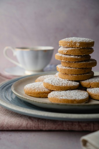 lemon shortbread cookies