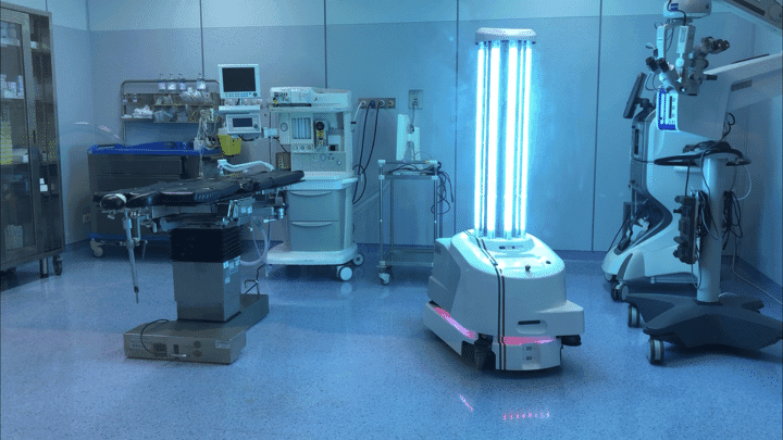 Cleaning Robot in Medical Environment