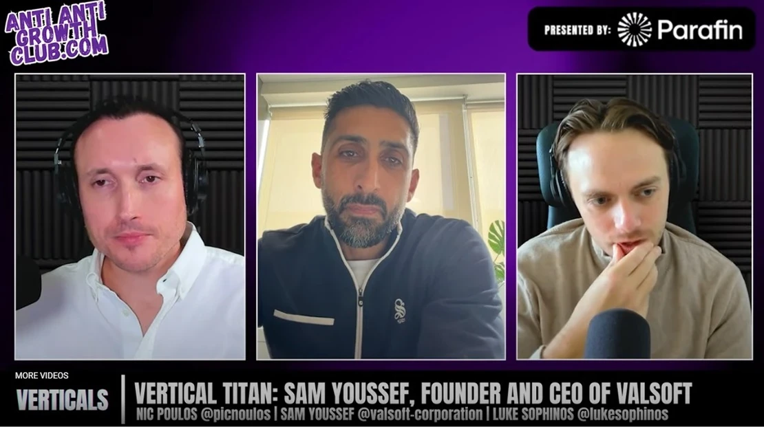 Image du bureau de Valsoft montrant le texte sur le mur « Une excellente exécution l’emporte toujours »