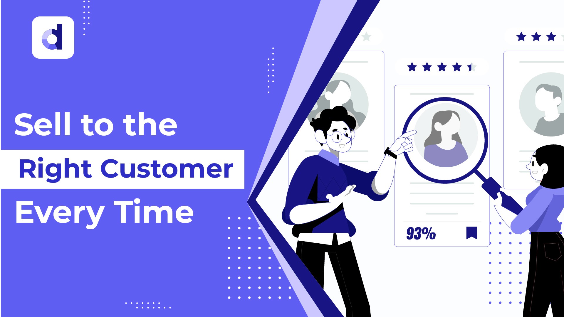 DataviCloud platform visualizing ICP insights and business KPIs