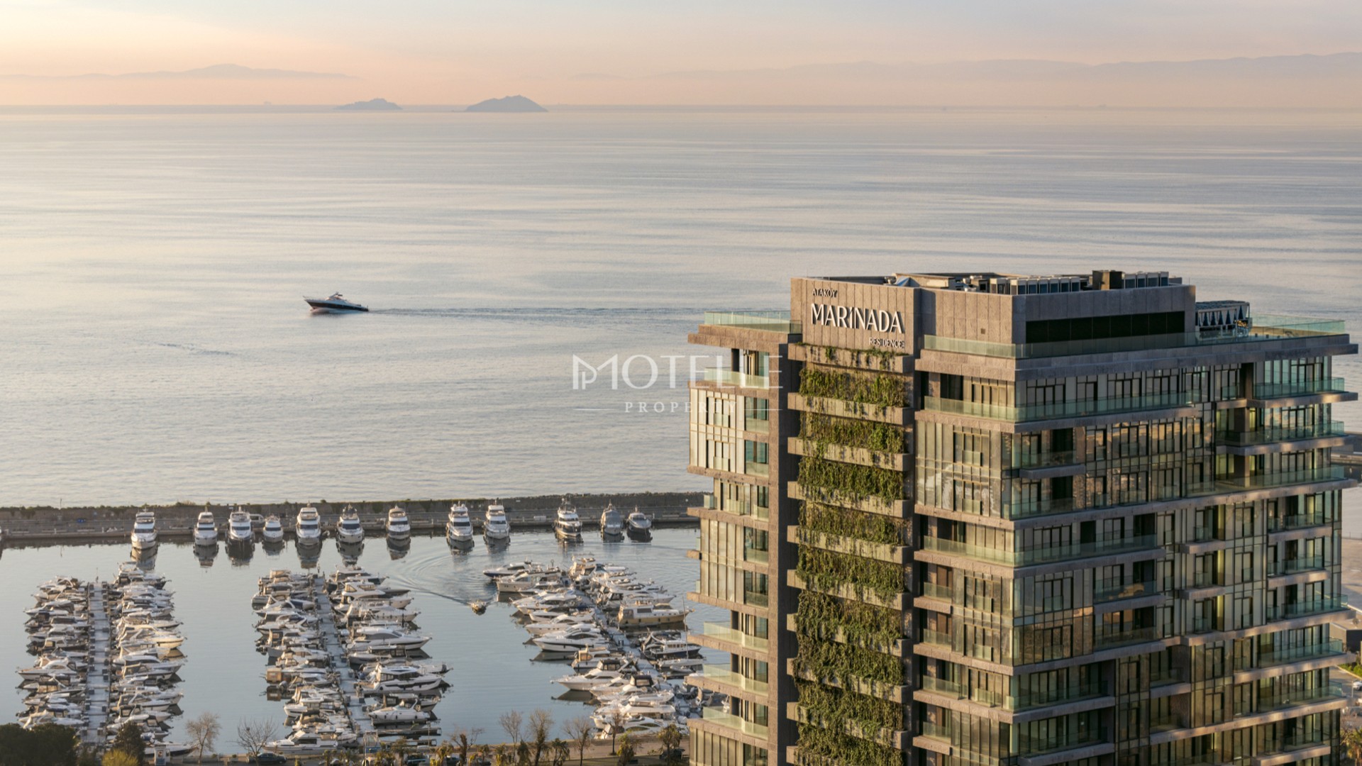 Marinada Residence Bakirkoy seafront luxury apartment exterior