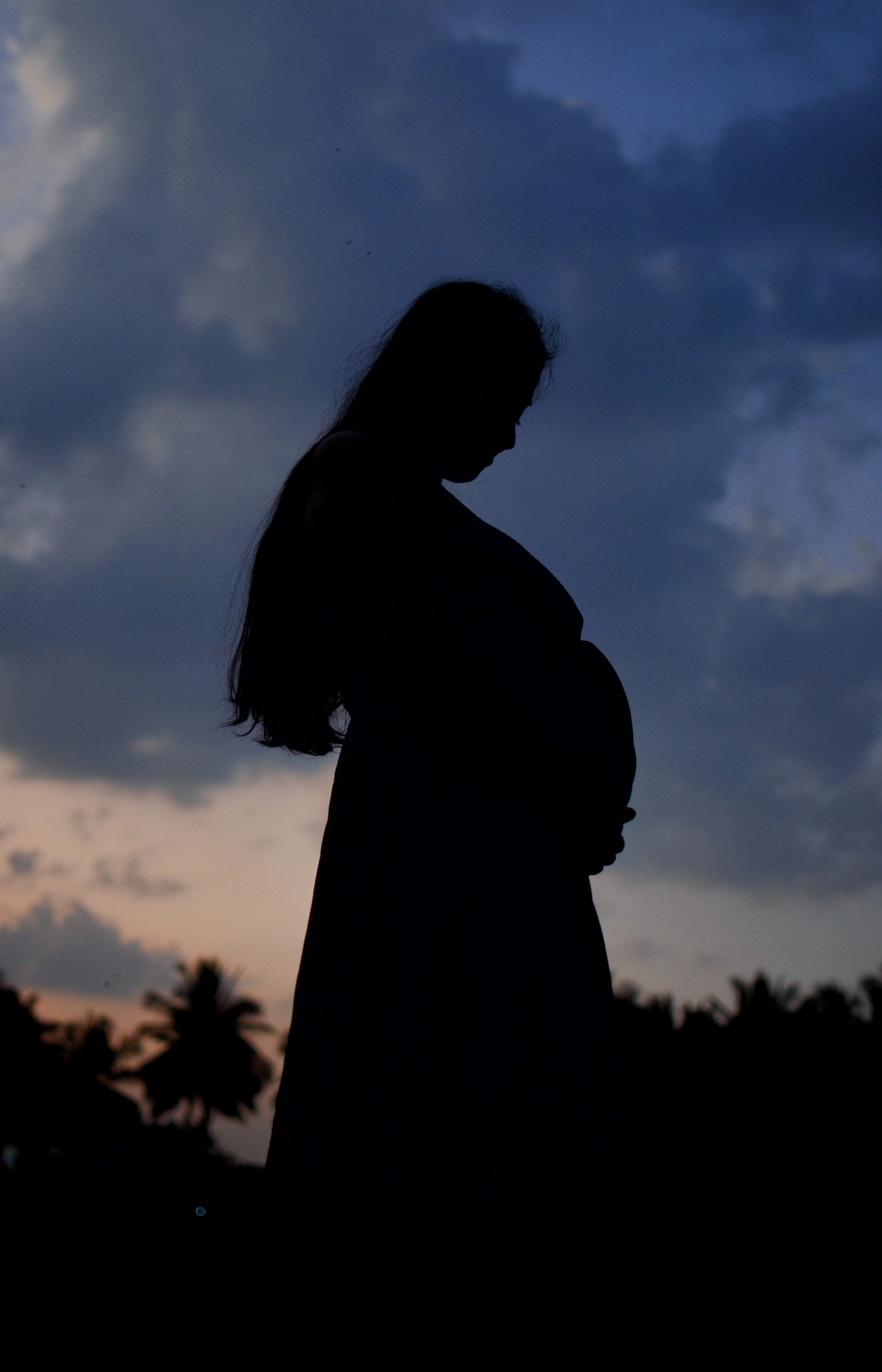 Man Wearing Black Coat