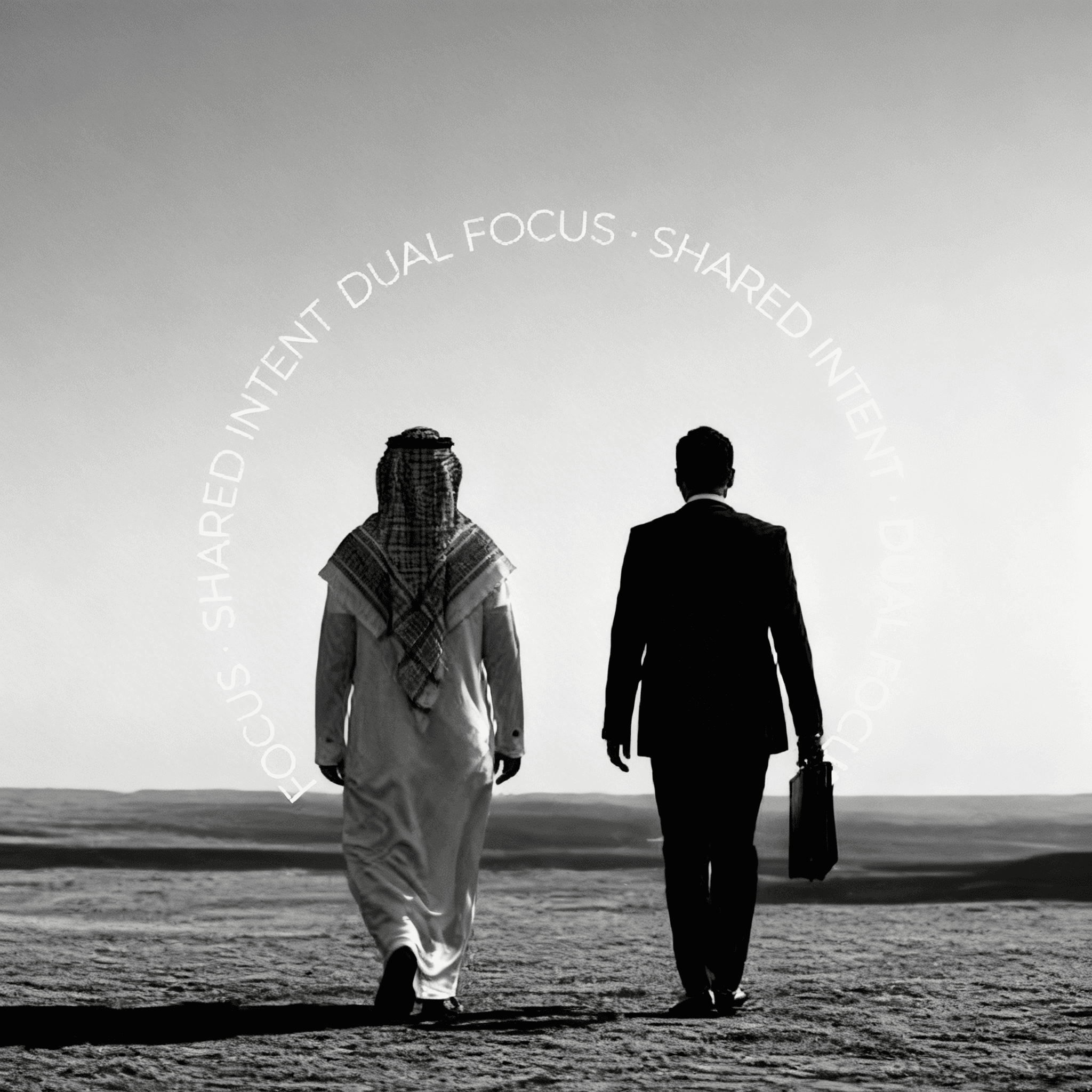 Black and white motion blur photograph of an interior designer in front of a mood board. The wall features architectural sketches, furniture technical drawings, and Pantone color swatches for a project named Larissa.