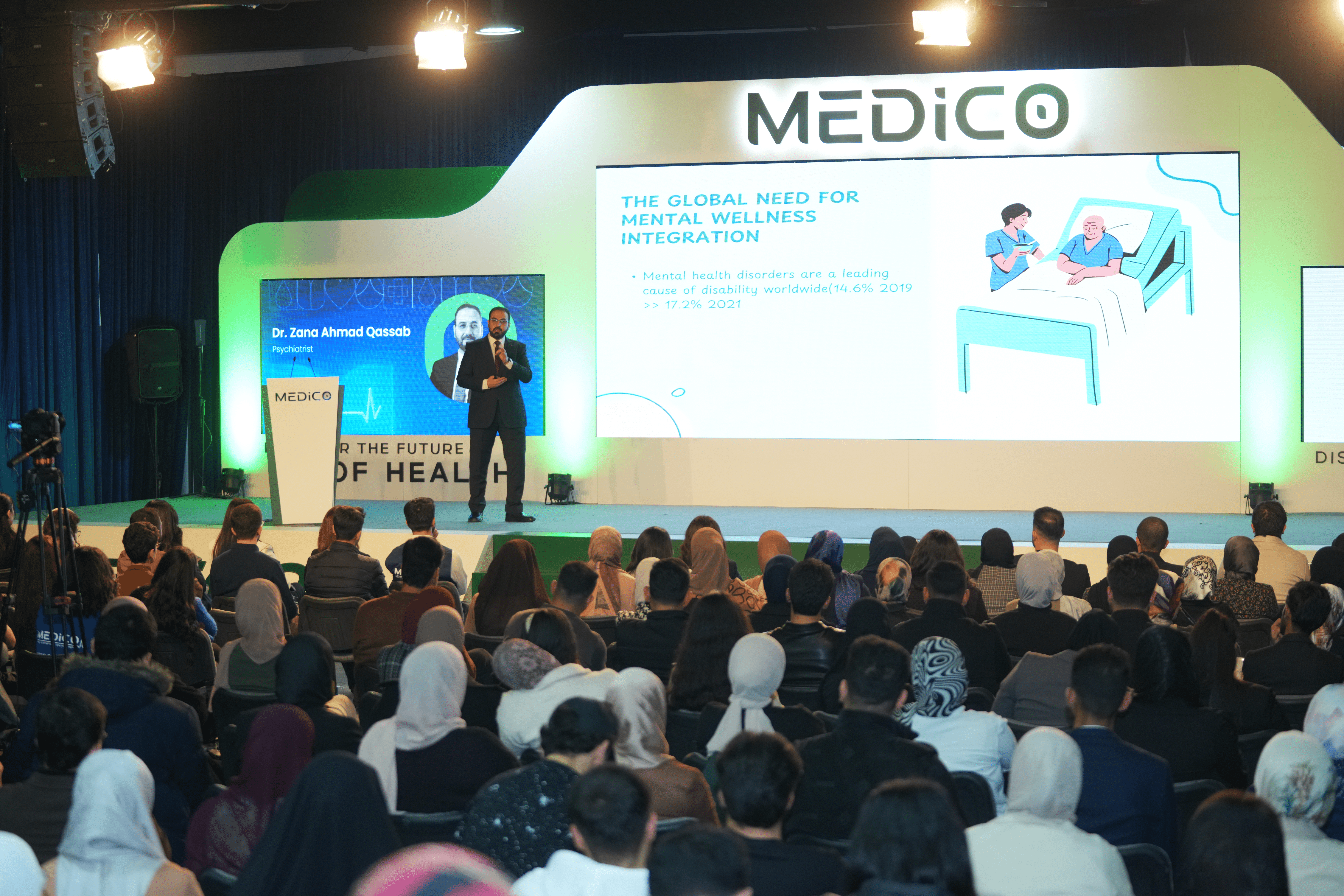 International medical conference at MEDICO with leading healthcare experts
