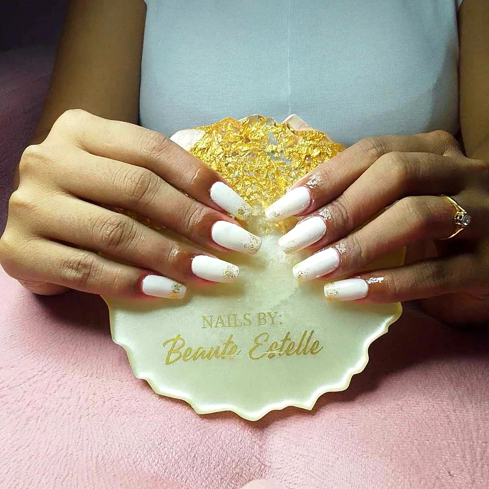 Classic white & gold