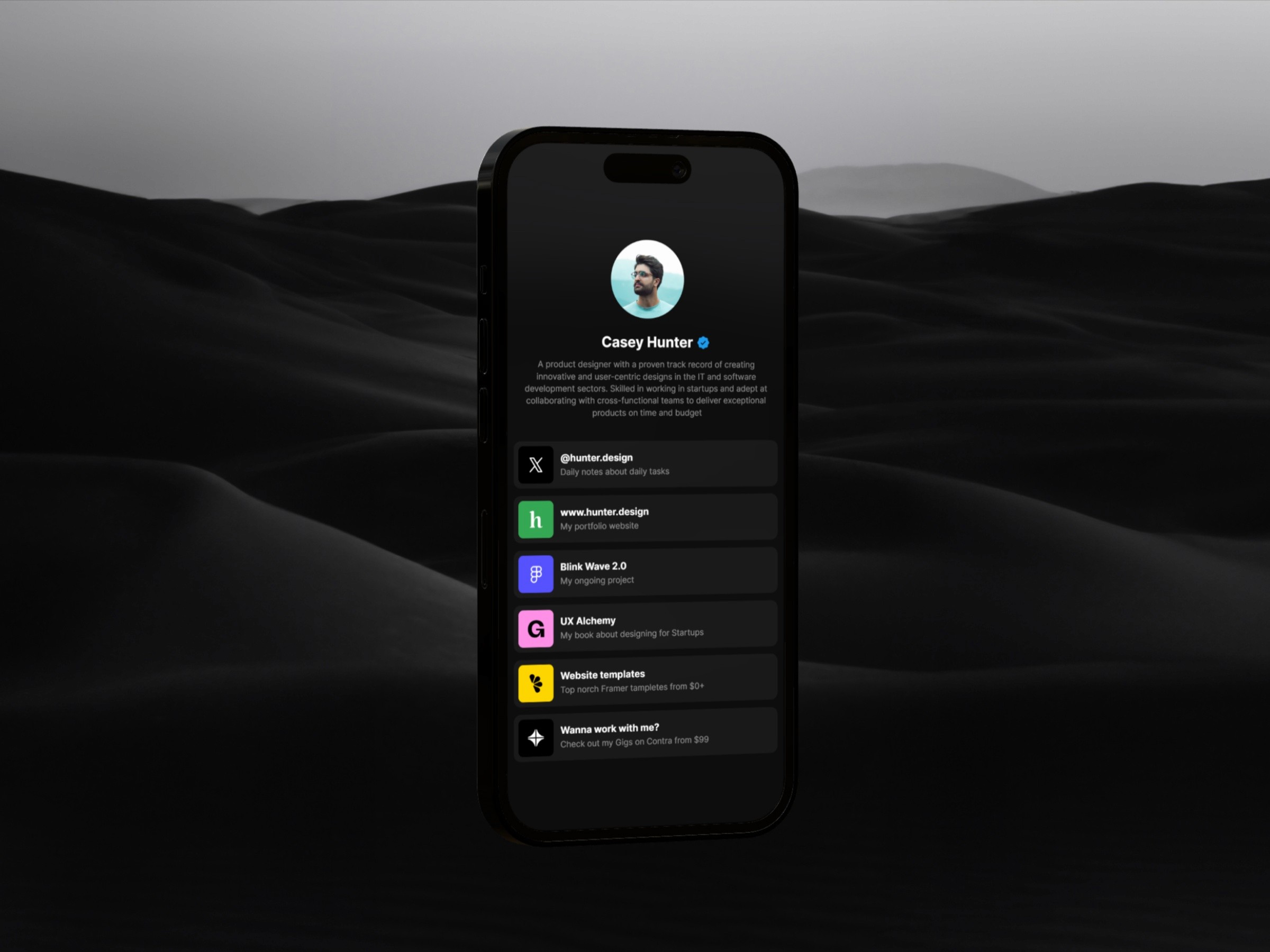 Simplink — 作品集网站设计灵感