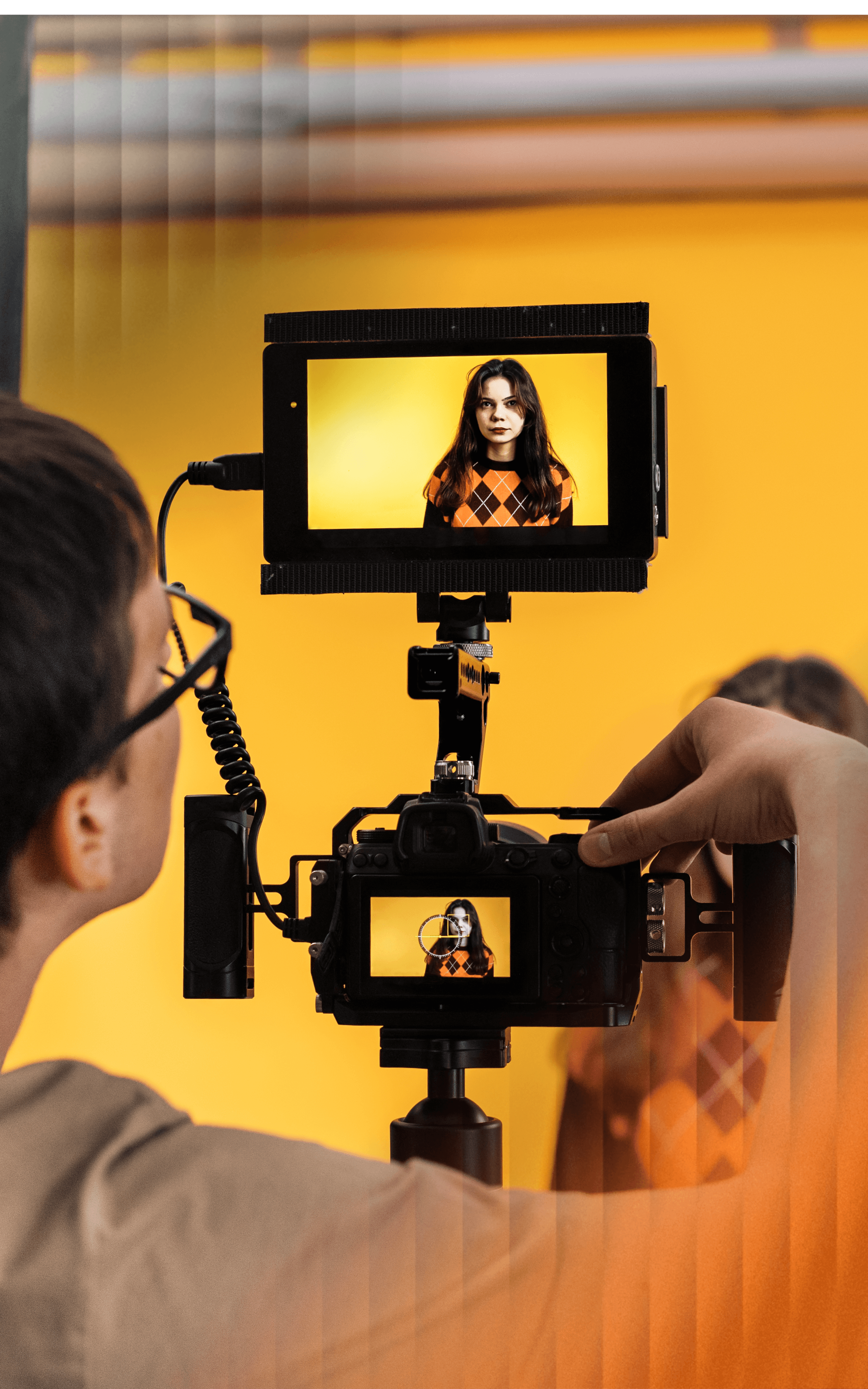 Professional woman smiling in a suit