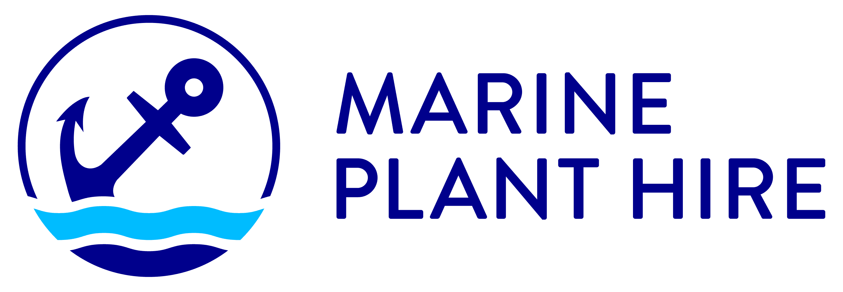 Marine Plant Hire Horizontal Logo