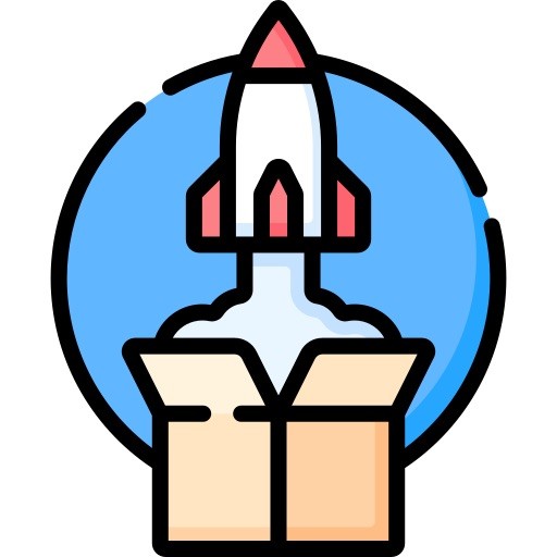 Icons with shifted color fills.