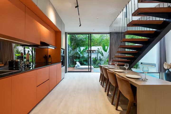 A 2-bedroom villa in a complex in Berawa, Canggu