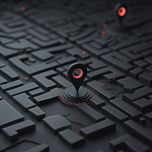 3D Animation von einer Standortaufnahme eines Unternhmens aus der Luft