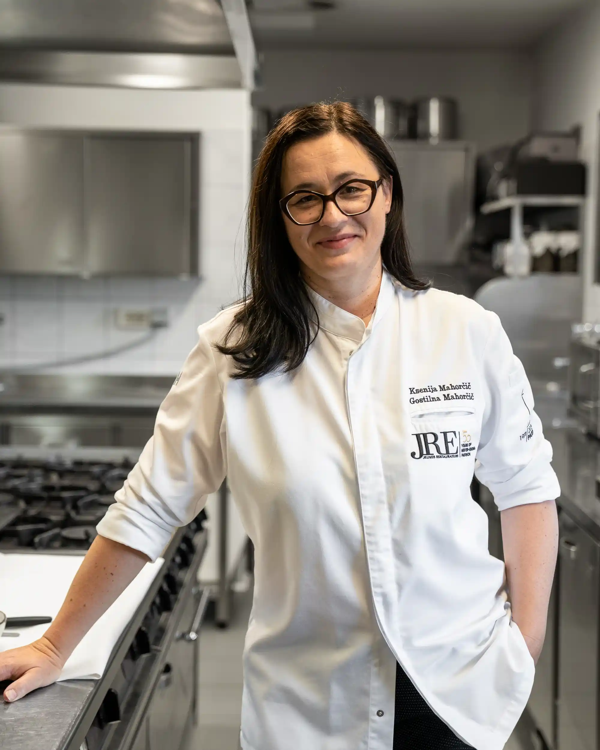 Ksenija Krajšek Mahorčič — chef, Gostilna Mahorčič (Bib Gourmand · Michelin Green Star)