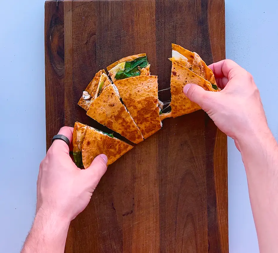 Egg Chicken Quesadilla