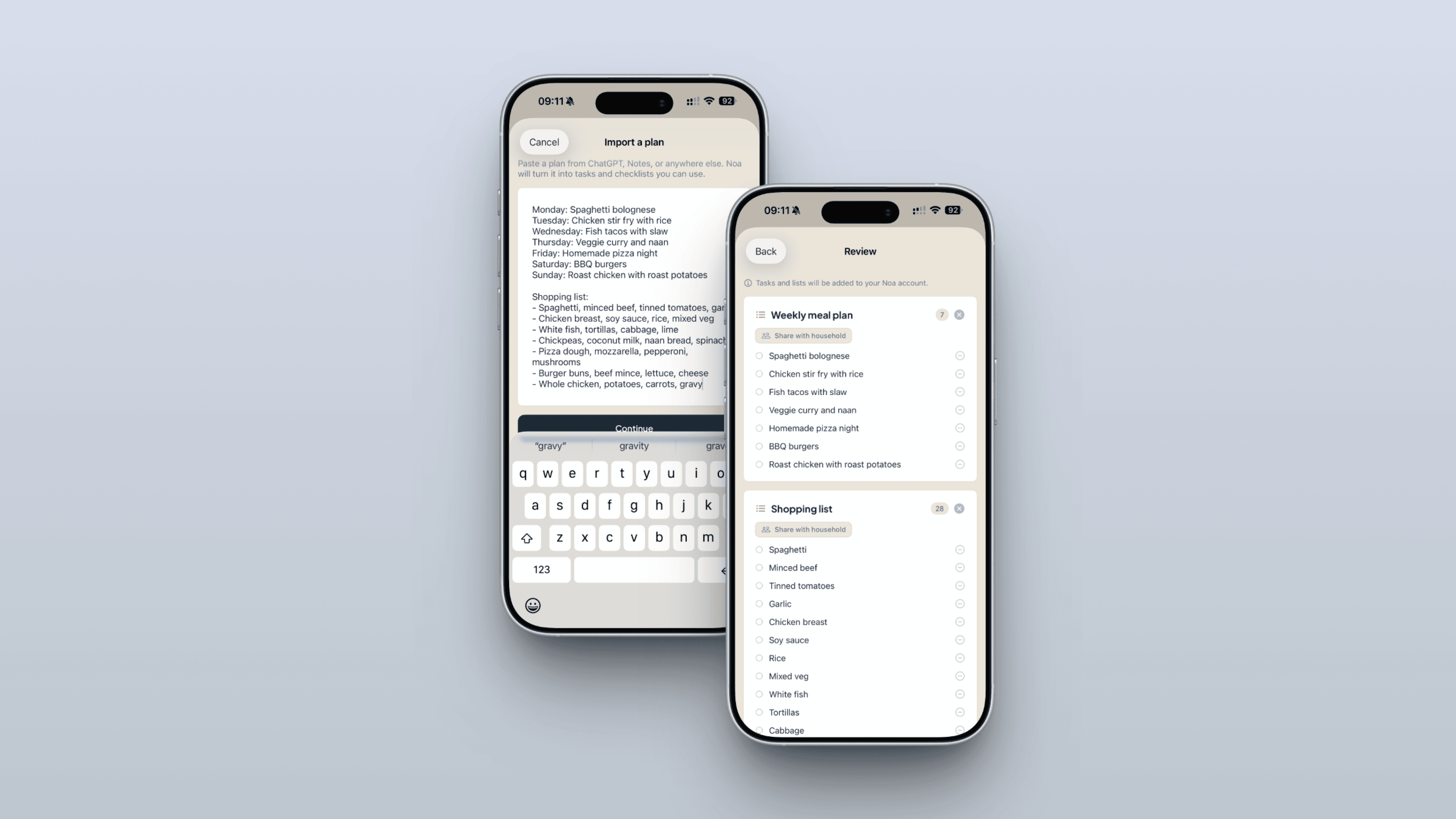Natural language capture